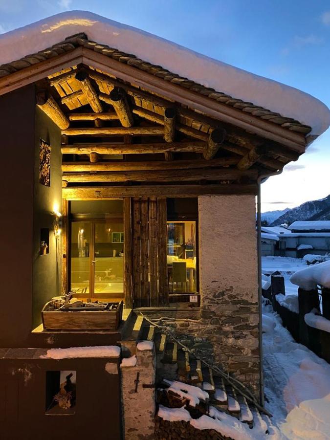 Chalet Ca D'Martin Vicosoprano Exterior photo
